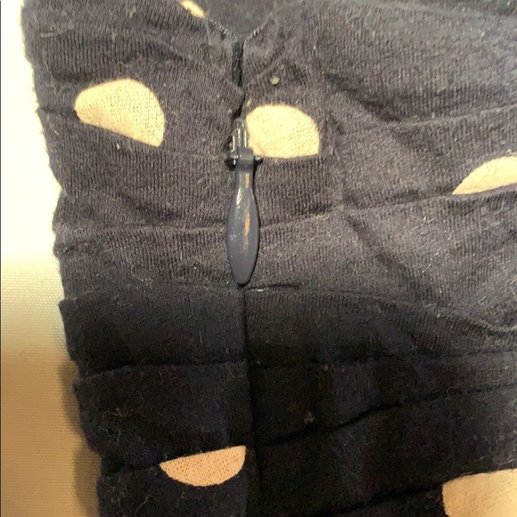 J. Crew Navy Blue Polka Dot Tank Top - Picture 3 of 7